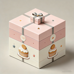 Cajas para Pasteles y Postres Plan White Basque Cheese Flower, Personalizables, Reutilizables, <span class=keywords><strong>de</strong></span> Diferentes Tamaños, Premium, para Tiendas <span class=keywords><strong>de</strong></span> Postres y Bodas - Product Image 3