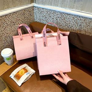Insulated Non-Woven Lunch Cooler Bag for Warm Food and Pastries to Go - Product Image 1