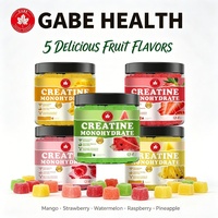 Gummies de créatine monohydrate ODM/OEM pour le renforcement musculaire, la force, l'amélioration de l'endurance, complément sportif pour adultes sportifs