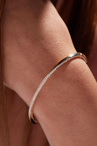 Designer Lab Grown Diamond <b>Bracelet</b> for Women Round Brilliant Cut Gold Rose Gold <b>White</b> Gold Silver Premium Jewelry - Product Image 6