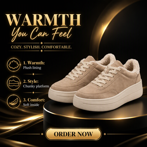 Zapatillas Deportivas de Plataforma con Peluche Sintético para Mujer, Cálidas para Invierno, Casuales, Color Personalizado, Suministro al por Mayor de Fábrica OEM - Product Image 6