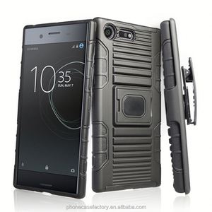 เคสฝาหลัง PC TPU แบบไฮบริดสำหรับ Sony Xperia XZ เคสที่จับแม่เหล็ก G8142ระดับพรีเมียม - Product Image 3