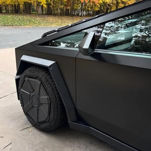 Vente en gros d'usine d'enveloppe de vinyle pour voiture autocollant de décoration automobile enveloppe de voiture complète vinyle changeant de <span class=keywords><strong>couleur</strong></span> noir <span class=keywords><strong>satiné</strong></span> sur Cybertruck - Product Image 5