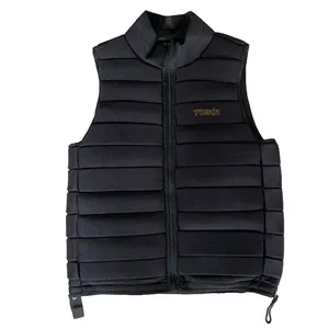 Horse Riding Vest Safety Horse Protective Body Protector Zipper Waistcoat for Adults Breathable Light Black Comfortable