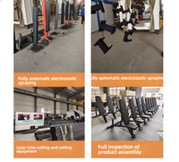 Nouvelle conception Station de musculation multifonctionnelle avec presse pectorale et machine Smith, équipement de fitness pour la musculation en salle, en tube d'acier