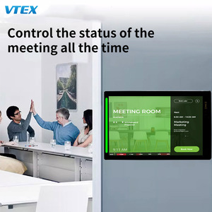 Led ánh sáng video thông minh hội nghị phòng họp hiển thị máy tính bảng PC Type-C NFC RFID <span class=keywords><strong>PoE</strong></span> RS485 hội nghị kinh doanh cuộc họp máy tính bảng - Product Image 4