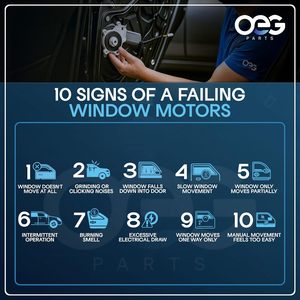 มอเตอร์กระจกไฟฟ้า OEG 12 โวลต์ แบบไร้แปรงถ่าน สำหรับ Buick Chevrolet ใช้เปลี่ยนซ่อม - Product Image 4