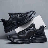 Chaussures de course décontractées pour hommes en maille d'été avec semelle EVA, coupe large, grandes tailles 40-50