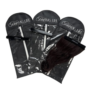 Sac de rangement en PVC pour extensions de cheveux et perruques, sacs non tissés pour perruques – Grande qualité, offre spéciale - Product Image 1