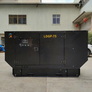 Silent <b>Generator</b> 50kW 75kW 100kW 125kW | 3 Phase 60Hz Water Cooled Auto Start Backup Power - Product Image 1