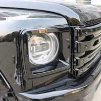 Grille avant intégrée en ABS de haute qualité avec kit de carrosserie en maille centrale légère pour accessoires neufs GWM Haval H9