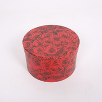Ensemble de 10 coffrets cadeaux d'emballage pour bouquet de mariée de mariage moderne Design de fleur de rose personnalisé avec laminage mat de feuille d'or