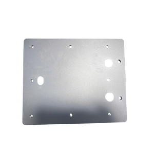 Pièces en alliage d'aluminium usinées sur mesure par CNC |   Plaque de montage en aluminium usinée CNC, composants de précision multi-usages - Product Image 2