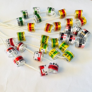 2022 FCI tedarikçisi özelleştirilmiş 8mm yüzükler güvercin Bague Anillo De Paloma bacak ayak bantları güvercin halkaları güvercin için - Product Image 3