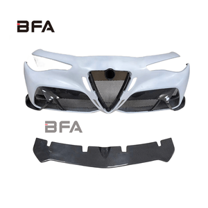 Kit Carrozzeria Stile GTAm per <span class=keywords><strong>Alfa</strong></span> <span class=keywords><strong>Romeo</strong></span> Giulia, Spoiler <span class=keywords><strong>Anteriore</strong></span> in Fibra di Carbonio Semi-Lavorata, <span class=keywords><strong>Paraurti</strong></span> <span class=keywords><strong>Anteriore</strong></span> Aggiornato - Product Image 3