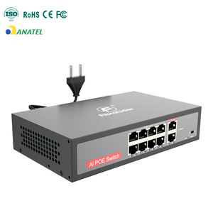 Good Quality Ai <b>PoE</b> <b>Switch</b> 8*10/100Mbps <b>PoE</b> Network <b>Switch</b> ANATEL Unmanaged Ethernet <b>PoE</b> <b>Switch</b> - Product Image 1