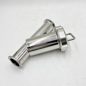 Colador/filtro tipo <span class=keywords><strong>Y</strong></span> de <span class=keywords><strong>1</strong></span>-4 pulgadas Tri Clamp End 304/316L Acero inoxidable - Product Image 1