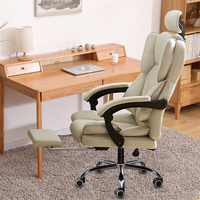 Chaise ergonomique pivotante de jeu de course pour le bureau, haut-parleur personnalisé de massage, appui-tête réglable, Silla Gamer en cuir bon marché