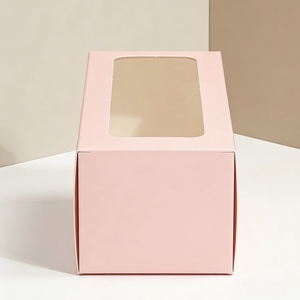 Custom Rectangular Gift Boxes with a clear Front Window Are Ideal for Packaging Single <strong>Items</strong> in <strong>Ecofriendly</strong> Cardboard Gift Boxes - Product Image 4