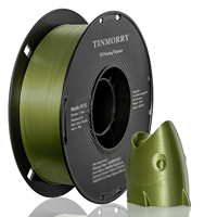 TINMORRY RoHS 1,75mm/2,85mm PETG PLUS Filamento para impresión 3D FDM 1KG/3KG/5KG/10KG Fábrica OEM/ODM