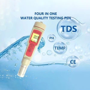 उच्च सटीकता डिजिटल ph परीक्षण पेन टाइप 4 में 1 ph td का तापमान पीने के पानी की गुणवत्ता के लिए - Product Image 2