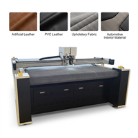 Máquina de Corte Automática CNC con Cuchilla Oscilante para Vinilo, Textil, PVC, Tela Recubierta, Tapicería, Industria del Mueble
