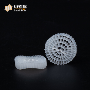 مواد خام PE75 <span class=keywords><strong>K6</strong></span> HDPE لوسائط الترشيح الحيوي Saft Mbbr ذات المساحة السطحية الكبيرة لمعالجة المياه - Product Image 3