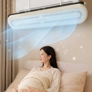 Cache-vent et déflecteur d'air en plastique rétractable pour climatiseur domestique, personnalisable (logo/couleur) - Product Image 6