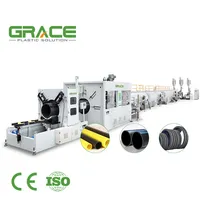 GRACE su kaynağı büyük çaplı üretim plastik PP PPR HDPE polietilen boru ekstrüzyon üretim hattı yapma makinesi fiyat