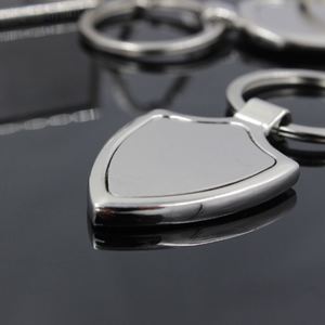 Sy67 Custom Logo Sublimation Car Promotional Stainless Steel Metal <b>Blank</b> Keychain Home Keyring for Promotion Gift - Product Image 4