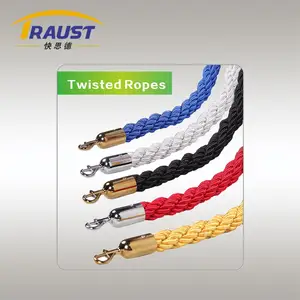 Big-sale Red Carpet Velvet Ropes For Rope Barrier Rope Post