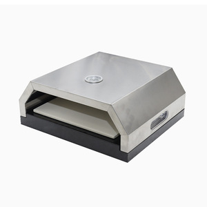 Stainless Steel Pizza Oven 35x40x17cm Gas Powered Portable Outdoor Baking Oven With Pizza Stone Easy Clean - Product Image 2