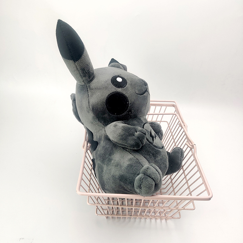 ピカチュウ(Pikachu)　ぬいぐるみ　黒(black)　Ｌサイズ Pikachu Plush Stuffed Animal Figure Dark Pikachu Plush Doll