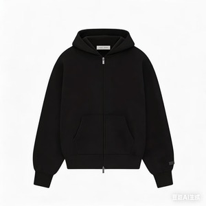 สินค้ามาใหม่ SS25 เสื้อฮู้ดซิปเต็มตัว สวมใส่สบาย พร้อมฮู้ดเปิดได้ คอลเลคชั่นฤดูใบไม้ร่วง รุ่นคลาสสิคประจำซีซั่น - Product Image 3