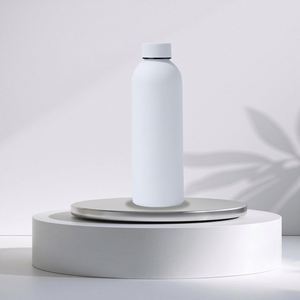 350ML 500ML 750ML 1000ML Fine Matte Finish 304 Steel Small Mouth Bottle Workout Travel Car <b>Insulated</b> <b>Mug</b> Custom Brand Pattern - Product Image 1