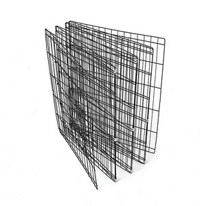 Corralito para mascotas, cercado clásico sólido para mascotas, animales pequeños, perro de Metal transpirable, botón para deportes al aire libre, cerca plegable para perros - Product Image 2