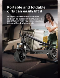 Scooter Eléctrico Big Foot de 11 Pulgadas y 1000W de Alta Potencia con Freno de Disco Trasero - Product Image 5