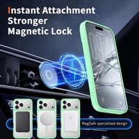Coque de téléphone magnétique Teal Ring 18 17 Pro, fine, antichoc, souple, pour smartphone