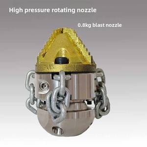 <span class=keywords><strong>Buse</strong></span> rotative haute pression en acier inoxydable pour le débouchage, le nettoyage, l'élimination des racines et le nettoyage des égouts - Product Image 6