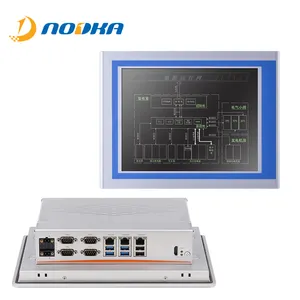 10.4 Inch Core I3 I5 I7 All In One Embedded/Wall Mount Capacitieve/Resistive Touch Screen Panel Pc
