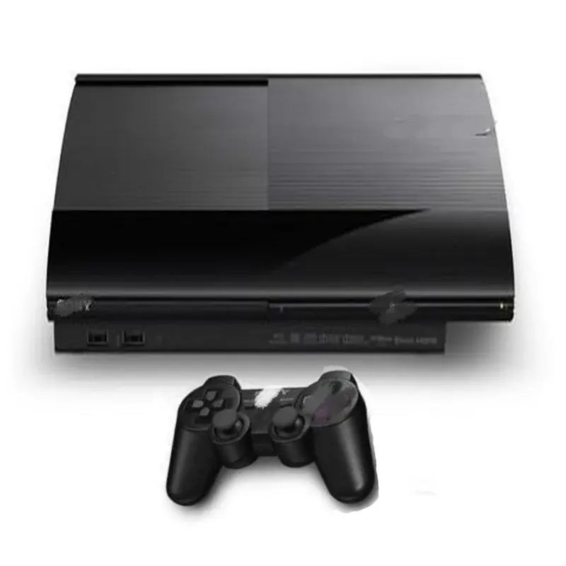 PS 3 version hacked Jailbreak PS 3 Super Slim 4000 game console With Video Games Controller