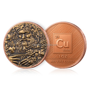 Moneda Conmemorativa de la Mitología Griega y Egipcia, 1 Onza, Cobre Fino .999, Impresión a Color 3D, Moneda Redonda Coleccionable de 1 Onza - Product Image 3