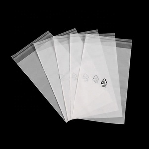 Nhà máy nóng bán Frosted CPE Túi tùy chỉnh kích thước tự dính nhựa Cáp USB điện thoại di động Phụ kiện bao bì túi - Product Image 1