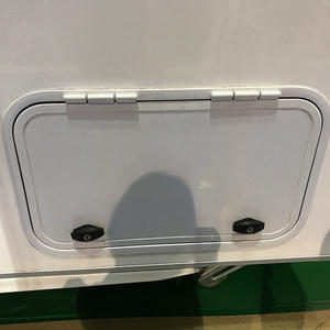 Porte blanche à charnière blanche pour camping-car Offre Spéciale panneau de porte d'armoire en alliage d'aluminium porte de bagage RV - Product Image 5