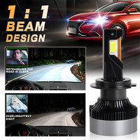 LELANPU T20 H4 Truck D2S Lucas 12V Remote 9005 Strobe Automovil 3157 Chrome Motorcycle Lighting G1 Car Led Headlight Light Bulbs