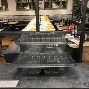 Einweg-Einweg-Lunchbox aus transparentem Kunststoff Spezielle Tasse für Restaurants Obst läden Snack bars Verwendung - Product Image 2