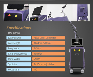 เครื่องเลเซอร์กำจัดรอยสักแบบเลเซอร์ Picosecond 1064nm 532nm เลเซอร์ <span class=keywords><strong>Pico</strong></span> แบบมืออาชีพ - Product Image 6