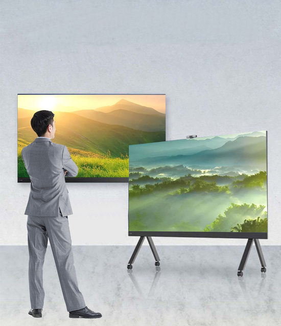 All-In-One Computer Touch Screen LED Interactive Conference & Education Machine with Android 11 OS and 8K Resolution