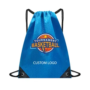 Borsa a sfera con coulisse impermeabile multifunzione all'ingrosso con Logo sportivo della squadra