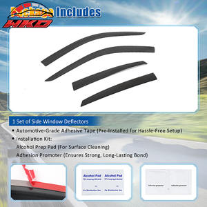 Pare-soleil adhésifs à profil bas pour Honda Civic berline 22-26 - Product Image 6